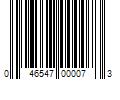 Barcode Image for UPC code 046547000073