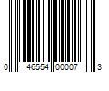 Barcode Image for UPC code 046554000073