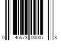 Barcode Image for UPC code 046573000078