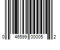 Barcode Image for UPC code 046599000052