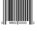 Barcode Image for UPC code 046600000002