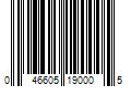 Barcode Image for UPC code 046605190005