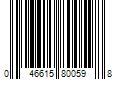 Barcode Image for UPC code 046615800598