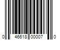 Barcode Image for UPC code 046618000070