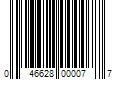 Barcode Image for UPC code 046628000077