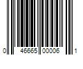 Barcode Image for UPC code 046665000061