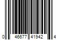 Barcode Image for UPC code 046677419424