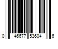 Barcode Image for UPC code 046677536046