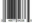 Barcode Image for UPC code 046677543365