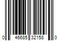 Barcode Image for UPC code 046685321580