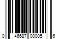 Barcode Image for UPC code 046687000056