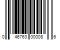 Barcode Image for UPC code 046763000086