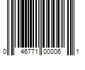 Barcode Image for UPC code 046771000061