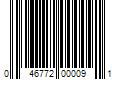 Barcode Image for UPC code 046772000091