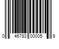 Barcode Image for UPC code 046783000059