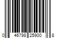 Barcode Image for UPC code 046798259008