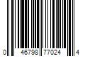 Barcode Image for UPC code 046798770244