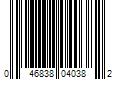 Barcode Image for UPC code 046838040382