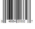 Barcode Image for UPC code 046854203327