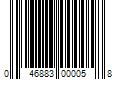 Barcode Image for UPC code 046883000058