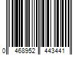 Barcode Image for UPC code 04689524434445