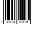 Barcode Image for UPC code 0468954000031