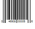 Barcode Image for UPC code 046908000056