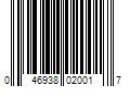 Barcode Image for UPC code 046938020017