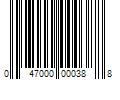 Barcode Image for UPC code 047000000388