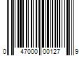 Barcode Image for UPC code 047000001279