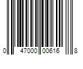 Barcode Image for UPC code 047000006168