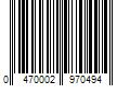 Barcode Image for UPC code 0470002970494