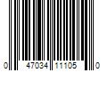 Barcode Image for UPC code 047034111050