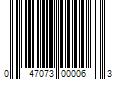 Barcode Image for UPC code 047073000063