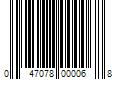 Barcode Image for UPC code 047078000068