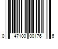 Barcode Image for UPC code 047100001766