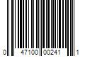 Barcode Image for UPC code 047100002411