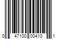 Barcode Image for UPC code 047100004101