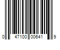 Barcode Image for UPC code 047100006419