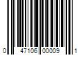 Barcode Image for UPC code 047106000091