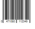 Barcode Image for UPC code 04710801123452