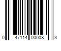 Barcode Image for UPC code 047114000083