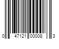 Barcode Image for UPC code 047121000083