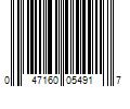 Barcode Image for UPC code 047160054917