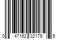 Barcode Image for UPC code 047162021795