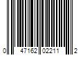 Barcode Image for UPC code 047162022112