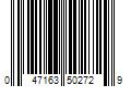 Barcode Image for UPC code 047163502729