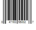 Barcode Image for UPC code 047163550027