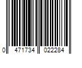 Barcode Image for UPC code 0471734022284