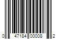 Barcode Image for UPC code 047184000082